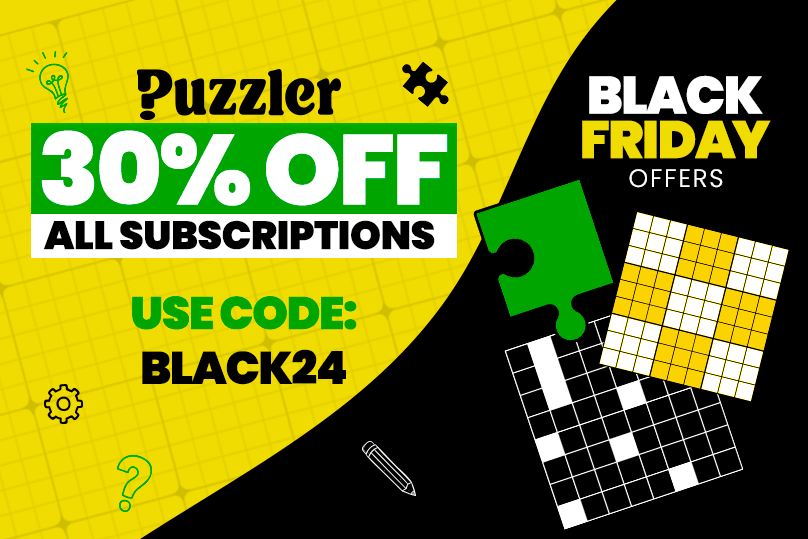 Black Friday offer at Puzzler.com